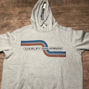 🆕 Harley-Davidson Retro Gas Tank Graphic Hoodie